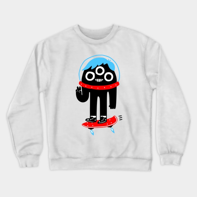 Nice Alien Crewneck Sweatshirt by obinsun